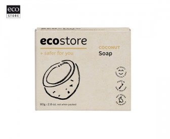 Ecostore 宜可诚 天然亲肤香皂 椰汁 80克（新旧包装，随机发货）